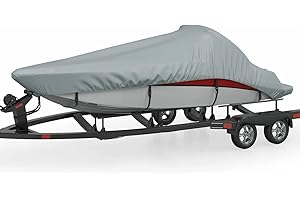 Festnight Telo per Barca, Telo Impermeabile, Telone Protettivo, Grigio 605x289 cm