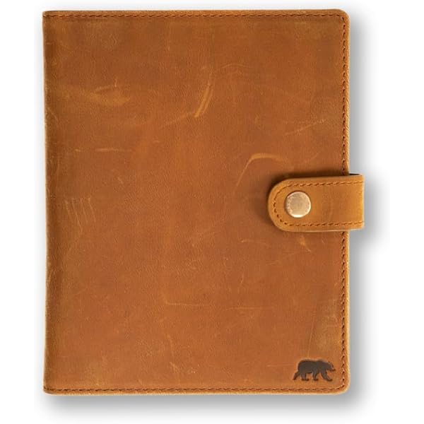 AIGUONIU Porte-passeport En Cuir Pleine Fleur Véritable – Portefeuille De Voyage Vintage Fait à La Main Pour Homme Et Femme – Emplacements Pour Cartes Avec Blocage RFID – Convient Pour Passeport