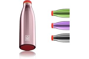 Bboom Borraccia Termica 500 ml Bottiglia Termica Acciaio Inox Thermos 24 Ore Freddo & 12 h Caldo Regalo Uomo Donna Design Made in Italy Ecologica e BPA Free