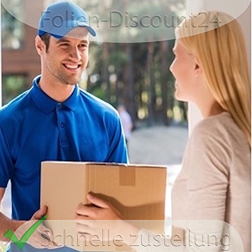 (EUR 15,00 / Quadratmeter) F-D24 Fensterfolie 300×22 cm Sichtschutz | Klebefolie in Milchglas-Optik für Fenster, Sichtschutzfolie Sonnenschutz-Folie - 2
