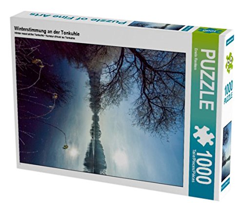 Winterstimmung an der Tonkuhle 1000 Teile Puzzle hoch (CALVENDO Orte)