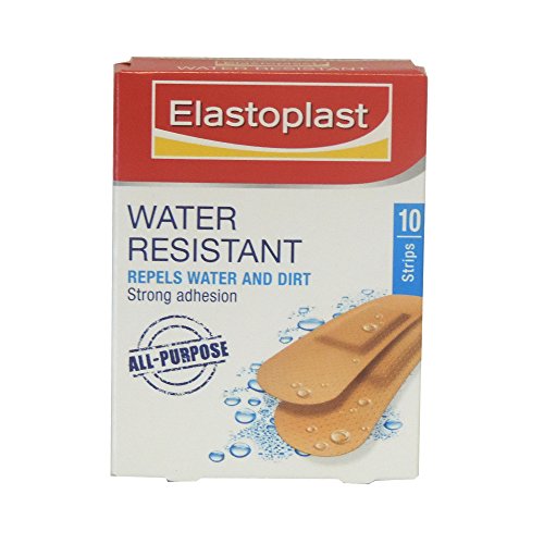 Elastoplast - Water Resistant - 10 Strips (Pack of 10)