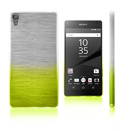Xcessor Transition Flexible de TPU con gradiente Hilo de Seda Textura para Sony Xperia z5 Premium Transparente Dorado Xcessor Transition Flexible de TPU con gradiente Hilo de Seda Textura para Sony Xperia z5 Premium Transparente Dorado