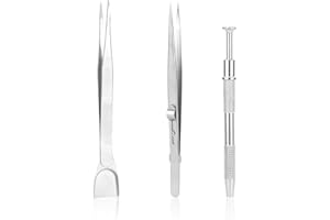 PENITUE 3pcs Outils à Vermicelles pour Décoration de Gâteau, Outils de Décoration Gâteau Comprenant Stylo à Vermicelles Griffe Pince Perle & Pince avec Cuillère Pelle pour Biscuit Cupcake