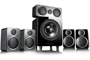 TILLCASE Wharfedale DX-2 5.1 Speaker System (Black)