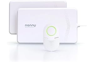 ‎JABLOTRON JABLOTRON Nanny BM-03 Baby Monitor zur Atmungsüberwachung, 2x Sensormatten - Atmungsmonitor für Babys ab 1 kg – Medizinisch zertifiziertes Babyphone - Hergestellt in der EU
