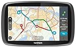 TomTom GO 6100 6 inch Sat Nav with World Maps (Sim Card and Unlimited Data Included) - Black