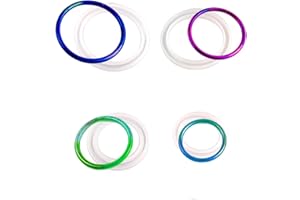 iSuperb 4 pcs Moule Silicone Moulage en Résine Époxy Moules de Bracelet Cristal Resin Mold pour Fabrication de Bijoux DIY Artisanat (4 moules)