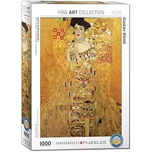 EuroGraphics Portrait of Adele Bloch Bauer by Gustav Klimt 1000 Piece Puzzle