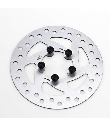 Disque De Frein 120 Mm Et Plaquettes Pour Trottinette Xiaomi M365 Pro – Kit Complet Avec Vis