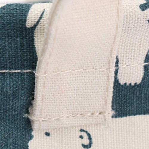 Faltbare Wasserdichte Wäschekorb Wäschetonne Spielzeug Tasche Kann Bin Beutel Korb – Blau, Generic - 7