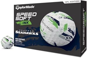 TaylorMade Golf Speed Soft Ink NFL Dozen