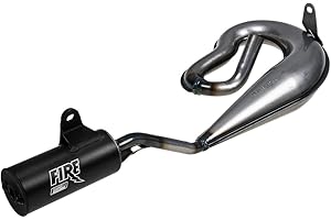 GIANNELLI MARMITTA PIAGGIO CIAOOMOLOGATA DGM VERNICIATA TRASPARENTE CON SILENZIATORE ANODIZZATO NERO