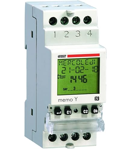 Reloj Astronómico Interruptor Horario Digital Grässlin Talento