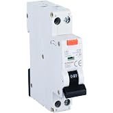 Differential Switch FI, RCBO Differential Magnetothermal Switch | 30mA, Automatic Switch 1P+N C16 16A with Differential Prote