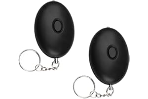 SMARTWARES 2er-Set Mini-Taschenalarm Überfallalarm SOS-Notruf Personen-Alarm 85dB, SC03SW