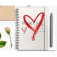 Hochzeitsplaner PERSONALISIERT Herz