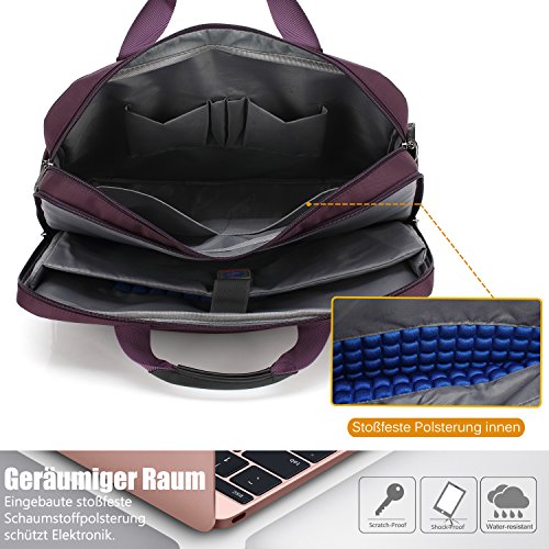 CoolBELL 17 3 Zoll Laptop Aktentasche sch  tzend Messenger Bag Nylon Schultertasche Multifunktional Henkeltasche Laptop   Ultrabook   Tablet   Macbook