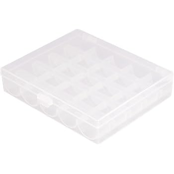 28 Canettes Machine à Coudre Universelle - Bobines Plastique Pour Brother Singer Janome - Boîte Range