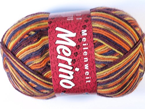 Lana Grossa Meilenweit Merino 2246 100g Sockenwolle