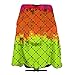 Produktbild Red-Orange-Green Professionelle Friseursalon Polyester Haarschnitt Schürze 55"X 66"