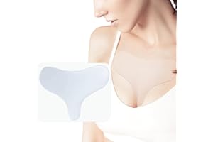 DDKY 1 Artículo Almohadillas de Silicona Reutilizables para el Pecho de la Mujer, Antiarrugas Transparentes, Eliminan y Previenen las Arrugas del Pecho