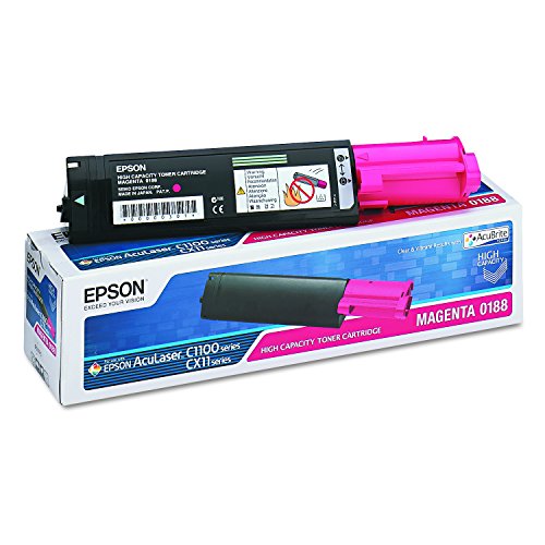 Premium Eurotone Toner Magenta para Epson Aculaser C1100 C1100N CX11N CX11NF CX11NFC CX21 CX21N (kompatible Alternative)