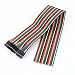 Produktbild 5Stk 30cm 2,54 mm 6P Breadboard Jumper Kabel Flachbandkabel Flachkabel