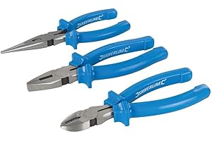 Silverline 427610 Set di 3 Pinze, 160 mm