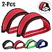 Produktbild Pedal Straps, Fansport Pedal Gurt Fahrrad Pedale Straps Bike Pedal Riemen Fahrrad Strap Bike Pedal Straps Fahrrad Pedalriemen Pedal Straps Schwarz für Heimtrainer