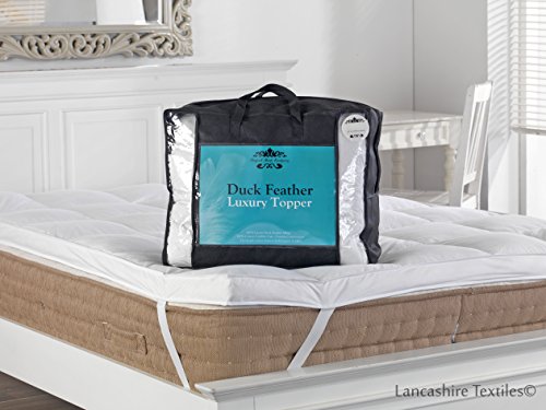 Slight Second Double Extra Thick Pure 100% Duck Feather Mattress Topper