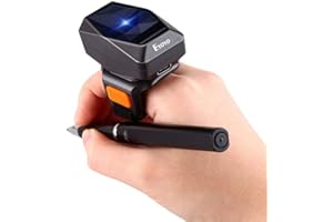 Eyoyo Mini 2D Lecteur Code Barre Scanner Portable 3-en-1 Connexion Image 1D QR Code Barre PDF417 Data Matrix Lecteur sur Ecran pour iPad iPhone Android PC