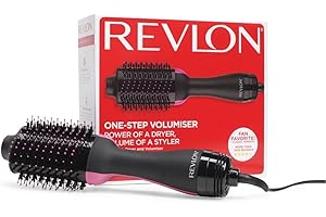 Revlon Salon Sèche-cheveux One-Step et Volumiseur (One-Step, TECHNOLOGIE IONE et CÉRAMIQUE, cheveux moyens à longs) RVDR5222UK - Système de prise britannique