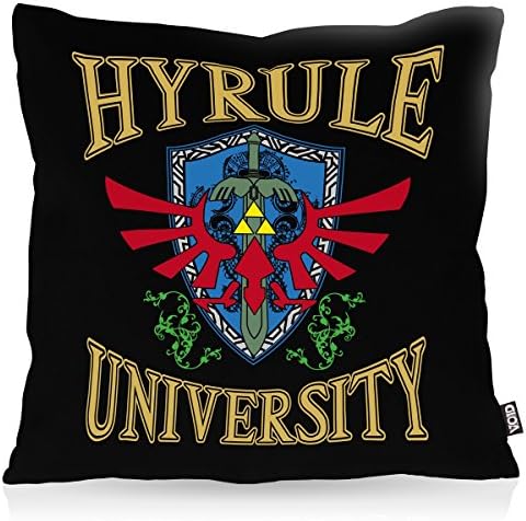VOID University of Hyrule cushion with pattern cushion cover outdoor indoor link. Kissen Größe:40 x 40 cm