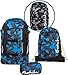 Produktbild Satch Schulrucksack-Set 4-TLG Pack Blue Triangle Blau