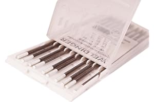 WELDINGER WIG-Wolframelektrode WZr weiß 2,4x175 mm 10 Stück zum AC-Schweißen von Aluminium Magnesium Nickel