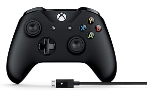Microsoft Manette Xbox One + Câble pour PC et Xbox