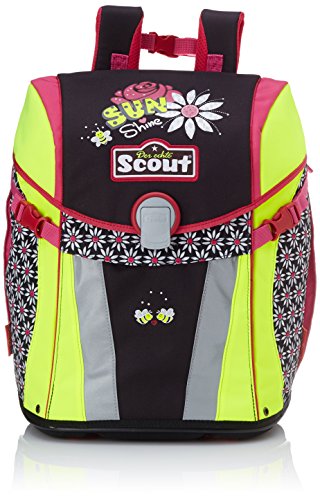 Scout Set de sacs scolaires, Schwarz/Pink (Multicolore) – 73510714700