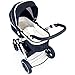 iSafe Luxury Bedding (Cream) For Pram Travel System