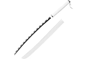 LIZHIZHI Demon Slayer Sword 75cm(30in) Bamboo Samurai Sword Katana Sword,Handmade Katana Anime Cosplay Props,Bamboo Blade Toys for Kids,Boys Girls Gift Party Favor