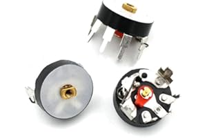 EZQNIRK 5pcs Amplificador De Potencia Volumen Potenciómetro RV12MM B503 B50K Con Pintor De Esquina De Interruptor