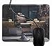 Produktbild Mauspad Retro Weinlese-Friseur-Stuhl-alte Schule Rutschfeste Gummi Basis Mouse pad, Gaming mauspad für Laptop, Computer 1F2447