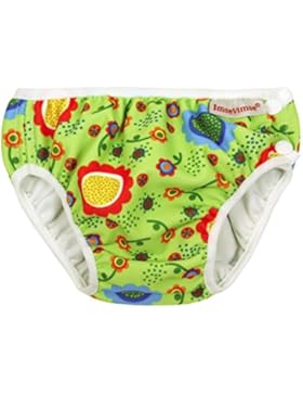 ImseVinse Schwimmwindel Badewindel Green Flower