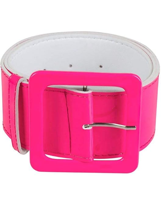 Ceinture à Paillettes Rose WIDMANN MILANO - 120 Cm Accessoire Costume Disco Années 70