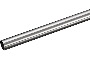 QUARKZMAN 304 Inox Acier Tube, OD 17mm x 0.5mm Paroi Épaisseur 250mm Longueur Métal Tubes pour Industrie Machines