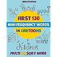First 130 High Frequency Words in Cartoons: Multisensory Guide