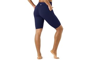 LAPASA Short de Sport & de Yoga Femme Legging Court Cycliste Fitness Gym Pilates Taille Haute Gainant Amincissant L52A1/B1