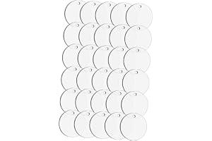 SEWOART 35st Juldekorationer i Blank Sublimeringspendant För Julgran Hängande Ornament För Heminredning Och Festlig Dekoratio