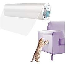 Pellicola Antigraffio Per Gatti Trasparente - 10m X 10cm, Protezione Per Divani E Mobili - Foto 2