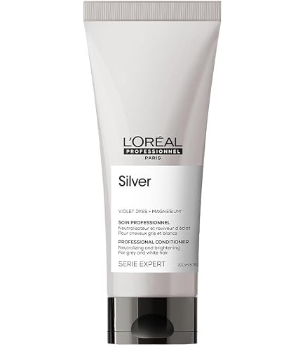 Shampoing Professionnel Silver 300ml - Neutre, Pour Entretien Des Cheveux